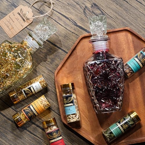Alcohol Infusion Kit for Infusing Whiskey, Gin, Vodka, Tequila, Rum - DIY Your Own Flavored Spirits with Natural Ingredients - Anniversary, Birthday Gift for Men, Husband