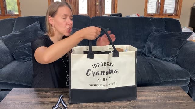 FORBIDDEN PAPER Gifts Tote Bag Important Stuff Tote Gift Gifts Birthday for Shopping Bag Grocery Bag Utility Tote