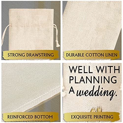 Wine Bag Wedding Gift for Mr and Mrs - Engagement Gift J14