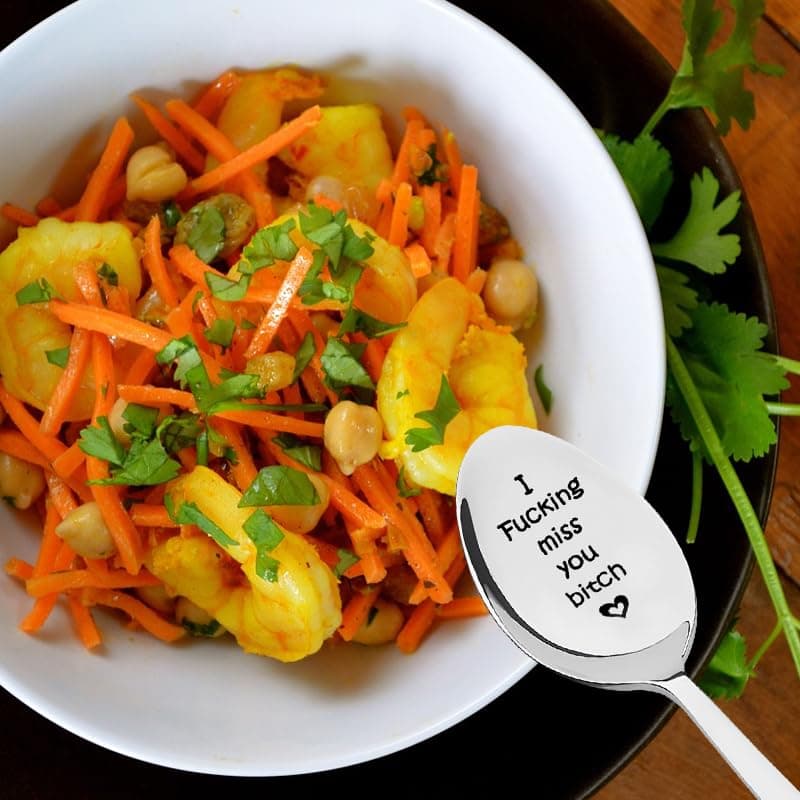 Funny Best Friend Spoon Gifts for Bestie Bff Birthday Graduation Gift for Friends Long Distance Friendship Gifts for Best Friend Moving Going Away Gift for Bff Best Friend I Miss You Gifts for Women