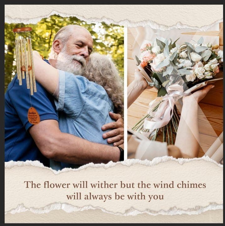 Gifts for Grandpa, Grandpa Wind Chimes, Father's Day Best Gift for Grandpa, Birthday Gift for Grandfather from Granddaughter, Grandson, Grandpa Gifts Ideas for Thanksgiving Christmas
