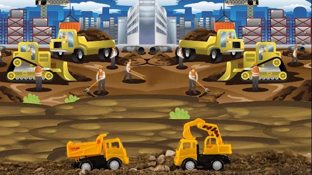 Construction Truck Toddler Toys Car: Toys for 1 2 3 4 Year Old Boy 5 in 1 Carrier Toys for Kids Age 1-3 2-4| 18 Months 2 Year Old Boy Christmas Birthday Gifts