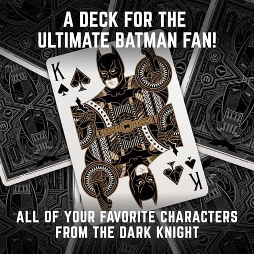 theory11 The Dark Knight Trilogy Premium Playing Cards - Officially Licensed Batman Theme Deck