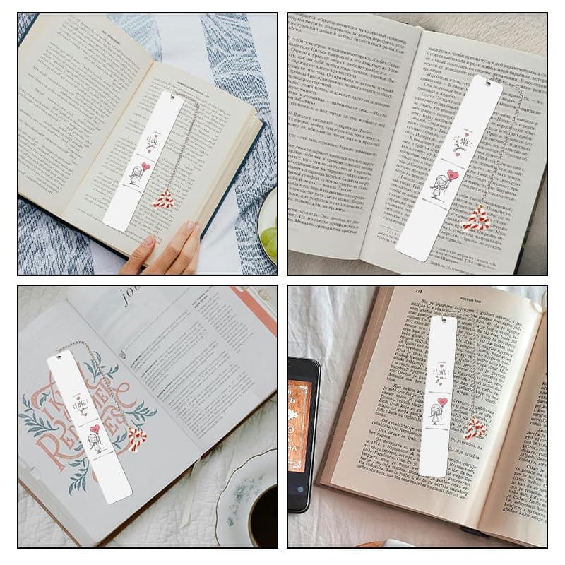 I Love You Gifts for Her Girlfriend Bookmarks Wife Reading Gift Valentines Birthday Christmas Gift for Gf Wifey Engagement Anniversary Wedding Gift for Women Fiancee Book Mark Gift