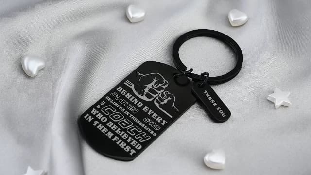 Coach Gifts for Men Coach Appreciation Gifts Basketball Coaches Gift Best Coaches Keychain Thank You Gift for Basketball Soccer Volleyball Softball Baseball Team Birthday Thanksgiving Cheer Keyring