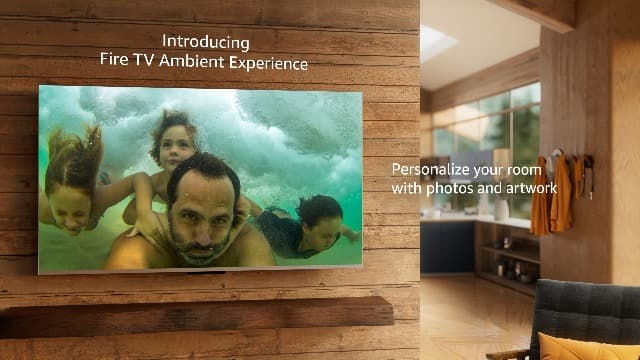 Amazon Fire TV 65" Omni QLED Series 4K UHD smart TV, Dolby Vision IQ, Fire TV Ambient Experience, local dimming, hands-free with Alexa