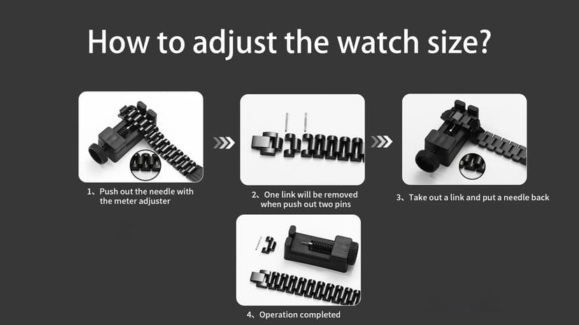 To My Man Boyfriend Husband Son Bracelet Gifts, Stainless Steel American Flag Watch Link Bracelet Valentines Christmas Jewelry Gifts for Men Him