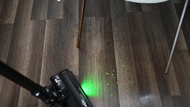 Cordless Vacuum Cleaner, 46KPa/500W Stick Vacuum with 55 Mins Runtime, Self-Standing Vacuum Cleaner for Home, LED Display, Anti-Tangle Brush, Rechargeable Vacuum for Hardwood Floor, Pet Hair (Violet)