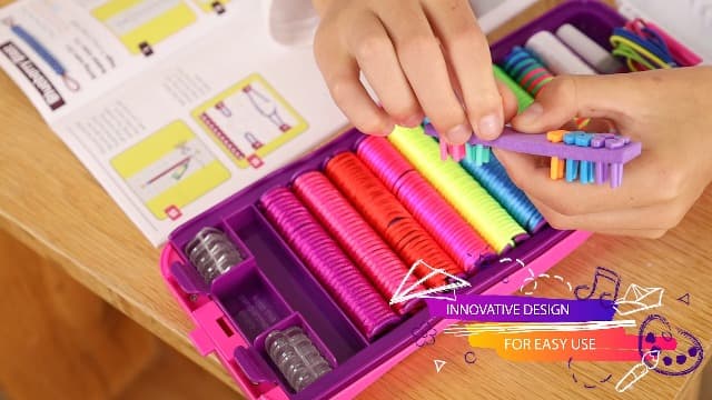 Pretty Me Friendship Bracelet Making Kit for Girls - Crafts for Girl - String Bracelets Maker - Gifts for 8-12 Year Old Kid - Birthday Gift Ideas & Kits Toys Ages 8, 9, 10, 11, 12 - Kids Age 8-12 Olds