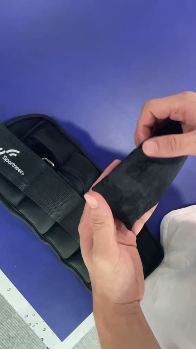 Sportneer Adjustable Ankle Weights 1 Pair 2 4 6 8 10 Lbs Leg Weight Straps for Women Men, Weighted Ankle Weights Set for Gym,Fitness, Workout,Walking, Jogging,1-5 lbs Each Ankle, 1 Pair 2-10 lbs