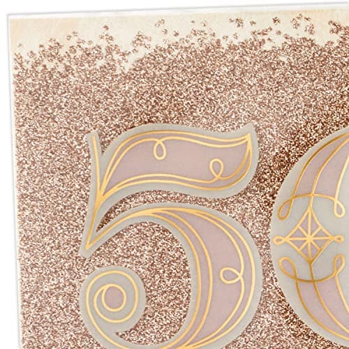 Hallmark 50th Anniversary Card (Golden Anniversary)