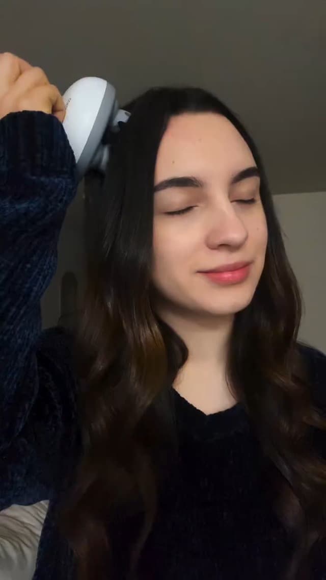 COMFIER Electric Cordless Hair Scalp Massager with Kneading 84 Massage Nodes, Handheld Portable Head Scratcher Massager for Hair Growth, Deep Clean and Stress Relax, Gifts for Men Dad