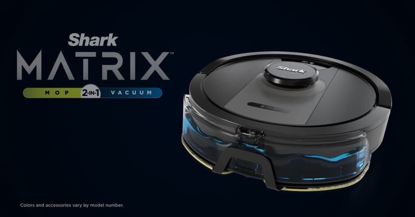 Shark Matrix Plus 2-in-1 Robot Vacuum & Sonic Mop, Home Mapping, HEPA Bagless Self Empty Base with 30-Day Capacity, CleanEdge, for Pet Hair, WiFi, UR2650WS (Renewed)