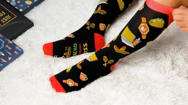 ZAGKOO Gifts for Teachers, Nurses, Bosses, Coaches - Funny Novelty Socks for Men, Women - Christmas, Thank You Gift Ideas