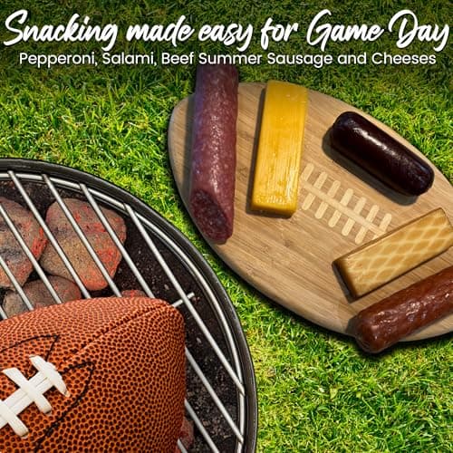 Charcuterie Food Items, Meat and Cheese Gift Basket Bundle – Salami, Summer Sausage - Charcuterie Board Food Gifts for Men - Father's Day, Mother's Day, Easter, House Warming, Care Package, Thanksgiving and Christmas Gifts