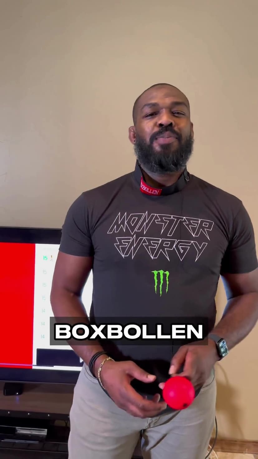 Boxbollen® Boxing Reflex Ball - Celebrity-Endorsed Home Workout Game - App-Connected Punch Counter - Hand Eye Coordination Training Ball - Christmas Gift for Boxers, All Ages - Stocking Stuffer