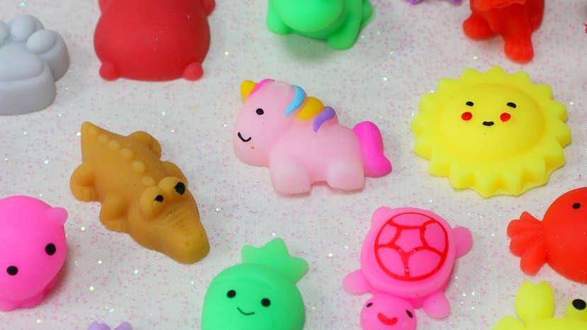 80Pcs Party Favors for Kids 4-8, Kawaii Squishies Mochi Squishy Toy Bulk Fidget Sensory Toys Birthday Gifts for Boys Girls Goodie Bag Christmas Stocking Stuffers Treasure Box Classroom Prizes