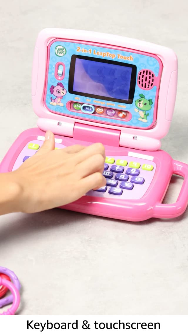 LeapFrog 2-in-1 LeapTop Touch, Pink