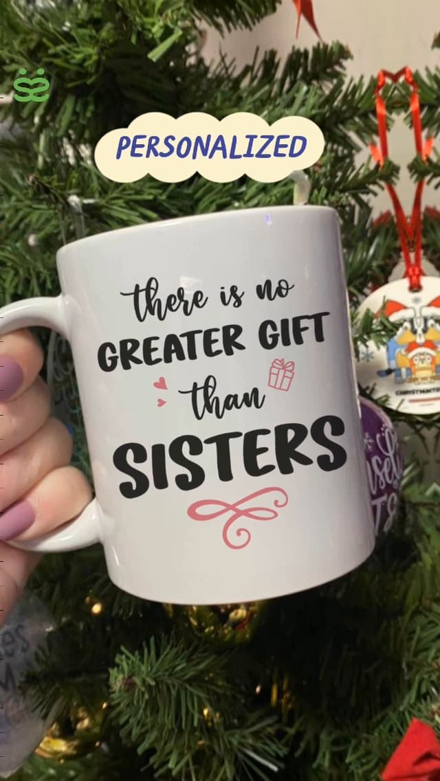 Gossby Gossby Personalized Best Friend Coffee Mug - Custom Gift for Female Best Friend with Design, Name - Christmas, Birthday, Friendship Besties Gift for Women - You're My People - 3 BFFs