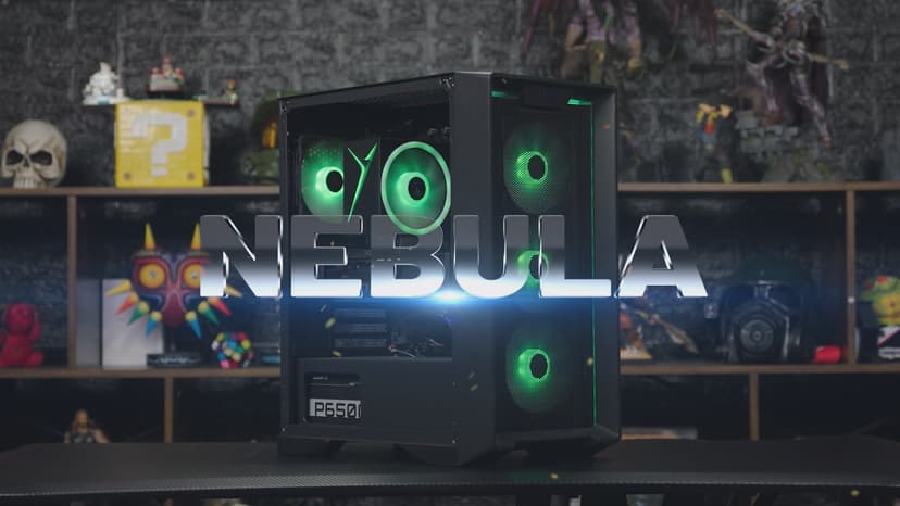 Skytech Gaming Nebula Gaming PC Desktop – AMD Ryzen 5 3600 3.6 GHz, NVIDIA GTX 1650, 500GB NVME SSD, 16GB DDR4 RAM 3200, 600W Gold PSU, 11AC Wi-Fi, Windows 11 Home 64-bit,Black