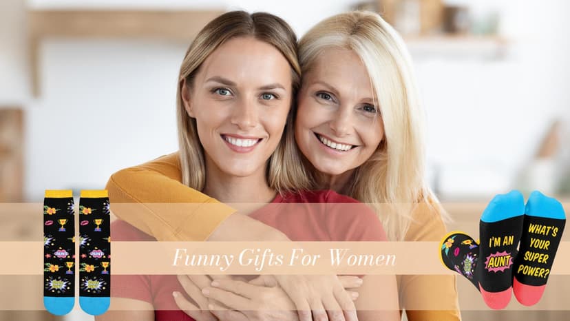 HAPPYPOP Gifts For Women Men - Aunt Uncle Grandparent New Parents Socks, Mothers Father Day Socks