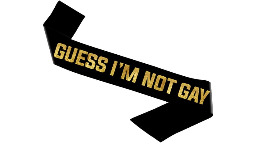 Sterling James Co. Groom Sash - Funny Bachelor Party Supplies, Decorations, Ideas, Gifts, Jokes and Favors