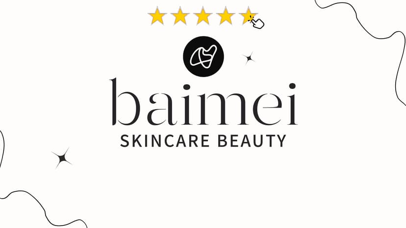 BAIMEI IcyMe Ice Roller for Face and Gua Sha Facial Tool Set, Ice Face Roller Reduces Puffiness Relieves Migraines Skin Care Tools, Self Care Gift for Women - Pink