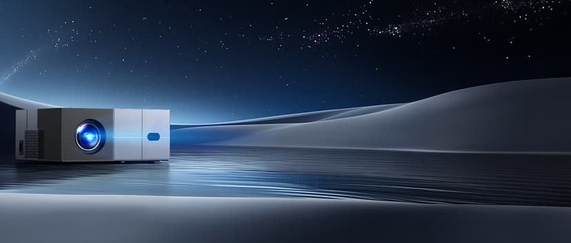 Projector with WiFi6 and Bluetooth5.3 - [High Brightness/Electric Focus]Outdoor Movie Projector and Screen,YOWHICK Portable Smart Home Projector 1080P 4K Supported for Movie Night/Home Theater/Bedroom