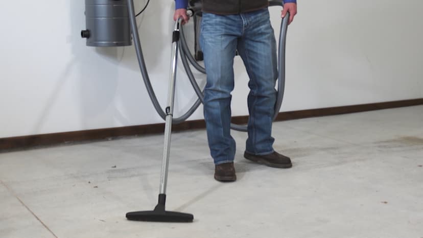 VacuMaid GV30 Wall Mounted Garage Vacuum with 30 ft Hose and Tools