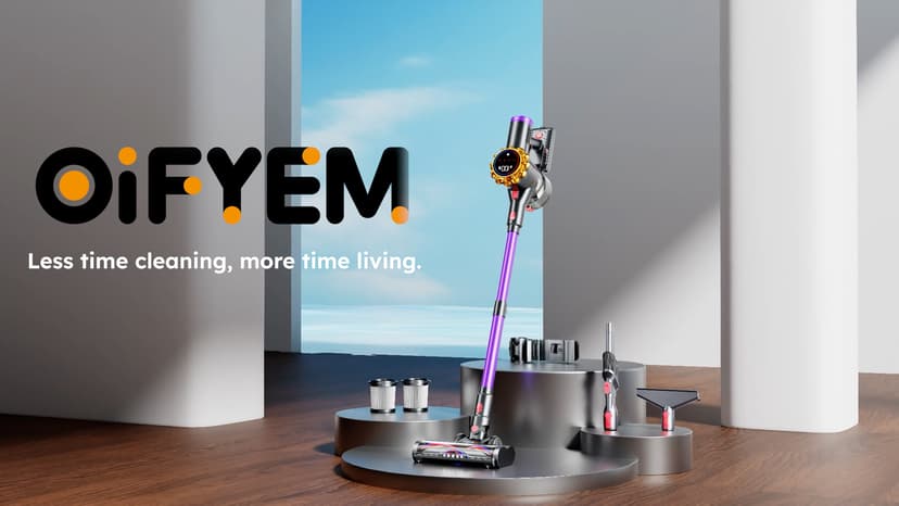 Cordless Vacuum Cleaner,Upgraded 550W 45KPA 60Mins Vacuum Cleaners for Home,Self-Standing Stick Vacuum with LED Display,8 in 1 Lightweight Anti-tangle Wireless Vacuum for Pet Hair Carpet Hard Floors