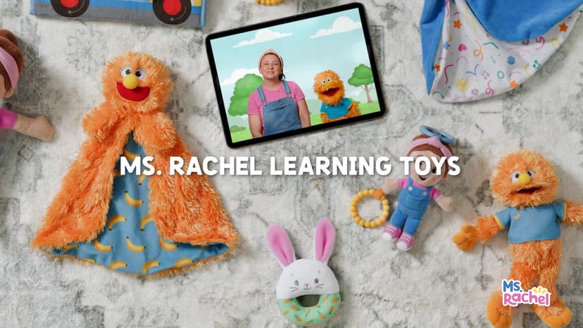 Ms. Rachel Speak & Sing Doll 16” Tall Interactive Toy with 4 Songs & 16+ Phrases, Toddler Toys for Girls & Boys Ages 6 Months to 3+ Years