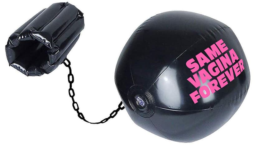 Sterling James Co. Bachelor Party Ball and Chain - Funny Bachelor, Supplies, Gifts, Jokes and Favors