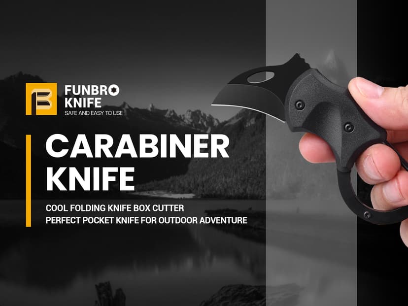 Small Pocket Knife Gift for Men, Keychain Box Cutter with 1.34inch Blade, Mini Folding Knives EDC Gadgets for Everyday Carry, Stocking Stuffers Gift for Adults Men Him