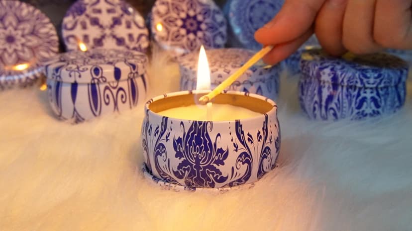 Scented Candles Gifts Set 16 Pack Soy Wax Travel Tin Jar Candles for Home 2.5 OZ for Mom for Christmas, Birthday, Thanksgiving, Mother's Day