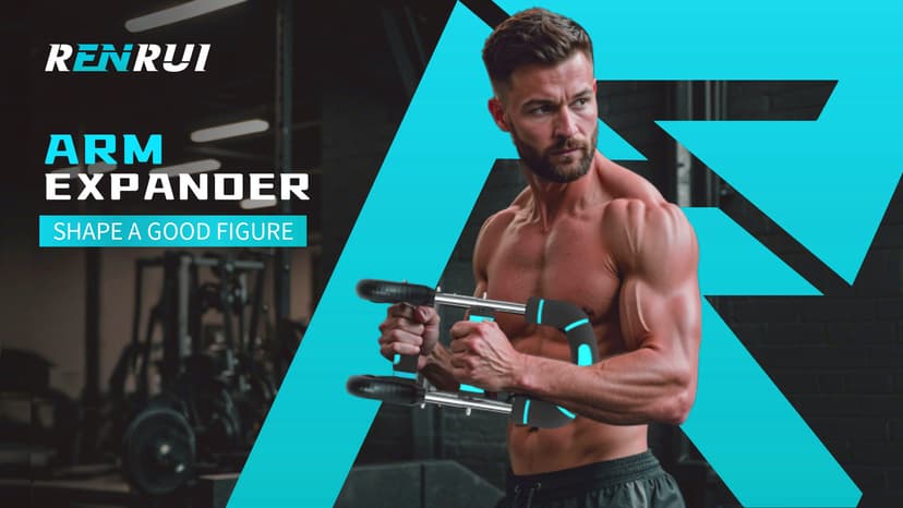 Twister Arm Trainer, Adjustable 5 Resistance Levels (40-130 lbs) Chest & Arm Workout Equipment for Men & Women, Ergonomic Home Gym Strength Trainer with Anti-Slip Handles & Carry Bag