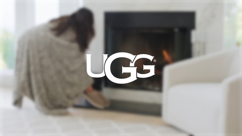 UGG Adalee Faux Fur Throw Blanket Luxury Lightweight Cozy Soft Throw for Couch Bed or Chair Hypoallergenic Machine Washable Double-Sided Fluffy Blanket Home Decor, 50-inch x 70-inch, Natural White