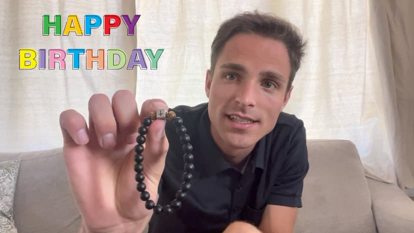 Cross Bracelet for Men - Cool 10th 13th 16th 18th 21st 30th 40th 50th 60th 70th 80th Birthday Gifts for Him, Husband, Dad, Son, Grandson, Brother...