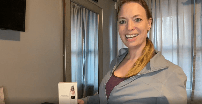 2025 Blackhead Remover Pore Vacuum,Facial Pore Cleaner-5 Suction Power,5 Probes,USB Rechargeable Blackhead Vacuum Kit Electric Acne Extractor Tool for Adult