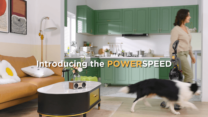 EUREKA PowerSpeed Lightweight Powerful Upright Vacuum Cleaner for Carpet and Hard Floor, Pet Turbo, Black,Yellow