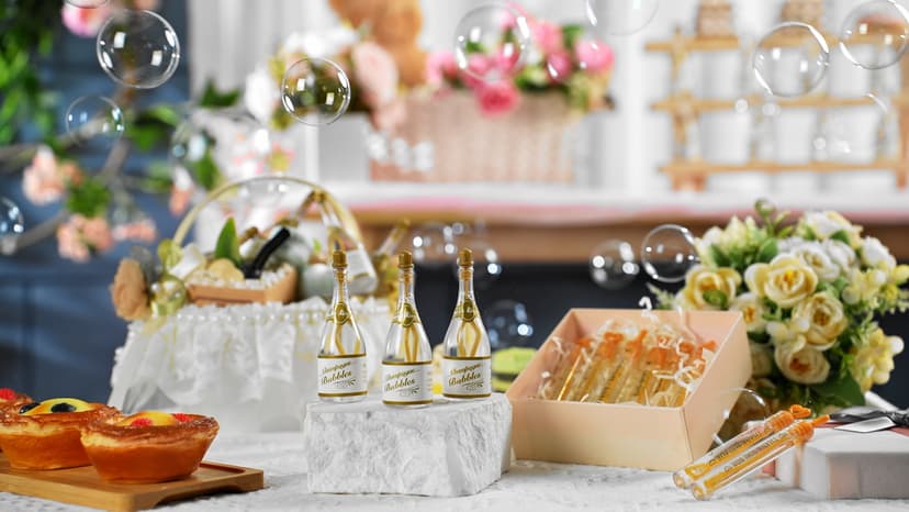 Shappy 100 Pcs Wedding Bubble Bulk Wedding Party Favors Bubble Wand for Guests Send Off with Stickers for Bridal Shower Anniversaries Celebration Goody Bag Stuffers Filler (Gold Heart)