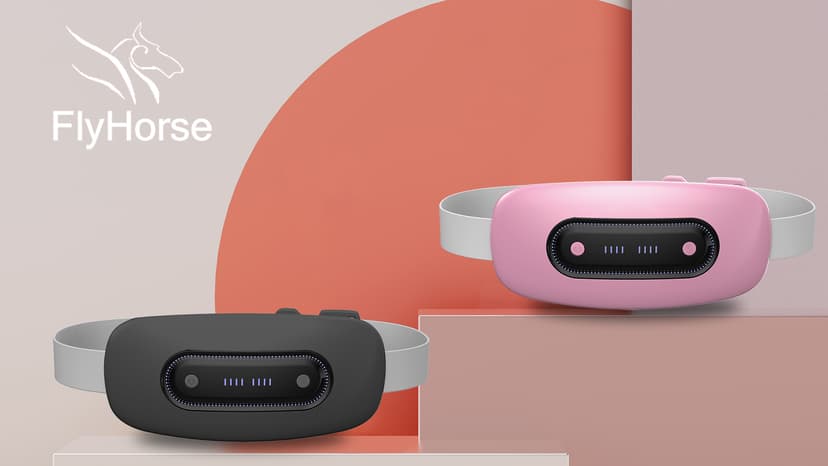 Electric Heating Pad, Portable Cordless Menstrual Heating Pad with 4 Heat Levels and 4 Massage Modes, Fast Large Heating Belly Wrap Belt for Cramps, Back Pain Relief Gifts for Women Girls Her (Pink)