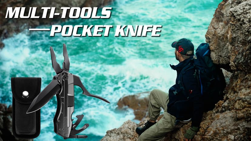 Gifts for Dad from Daughter Son,Multitool Pocket Knife "BEST DAD EVER",Christmas Birthday Fathers Day Dad Gifts,Unique Camping Hunting Cycling Gift Ideas for Dad