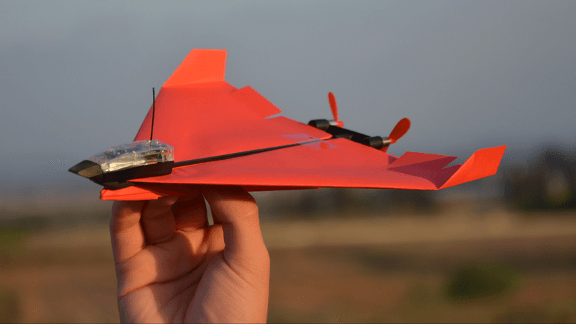 POWERUP 4.0 The Next-Generation Smartphone Controlled Paper Airplane Kit, RC Controlled. Easy to Fly with Autopilot & Gyro Stabilizer. for Hobbyists, Pilots, Tinkerers.