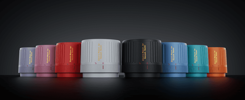 Electric Mason Jar Vacuum Sealer Kit for Wide Mouth and Regular Mouth Mason Jars