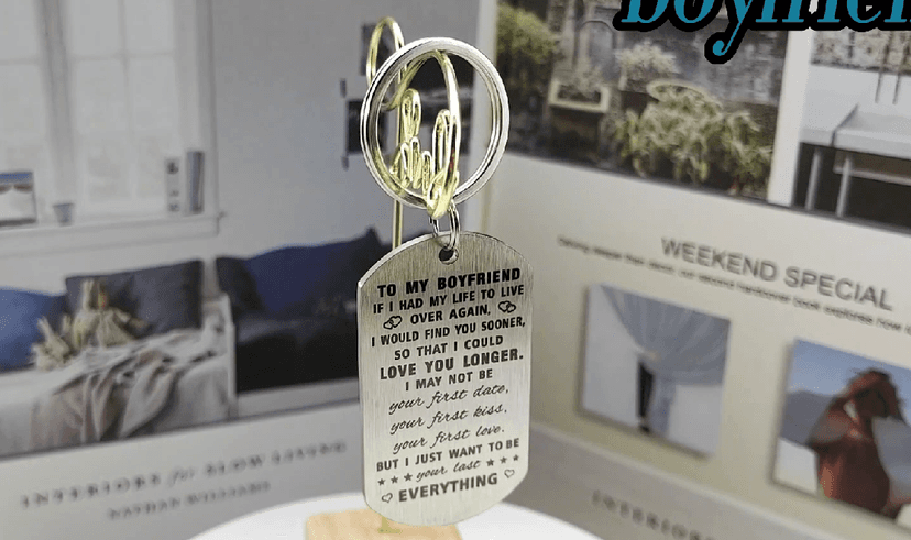 Yobent I Love You Boyfriend Gifts, Personalized Boyfriend Birthday Wedding Anniversary Present from Grilfriend