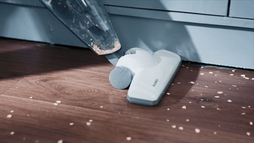 Eureka Corded Stick Vacuum Cleaner for Home Pet Hair, Lightweight Stick Vacuum Cleaner with Powerful Suction for Carpet Tile and Hard Floor, Aqua Blue, 3-in-1 Handheld Vac NES100