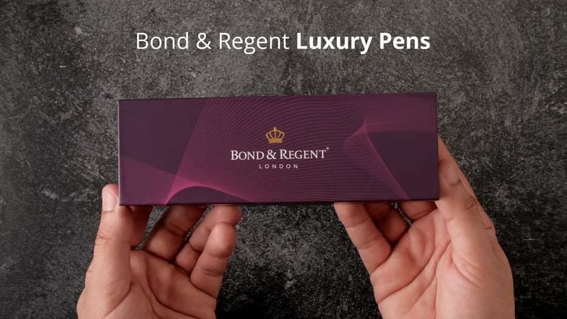 Silver Chrome & 24 Karat Gold | Certified Luxury Grade Rollerball Pen | Nice Gift for Men & Women