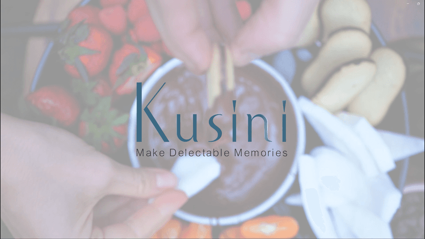 Kusini Electric Fondue Pot Set - Chocolate Fondue Kit - Temperature Control, Detachable Serving Trays, & 4 Roasting Forks - Gift Set & Date Night Idea. Serve at Movie Night or Game Night.