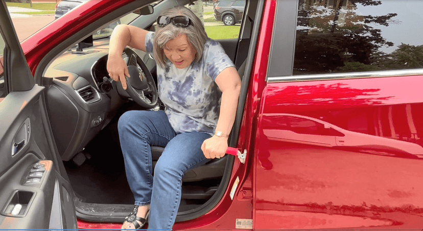 Auto Cane Portable Vehicle Support Handle Car Door Assist Bar Supports up to 300 Pounds