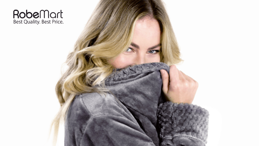 Turquaz Plush Robes For Women, Soft Warm Fleece Bathrobe for Women